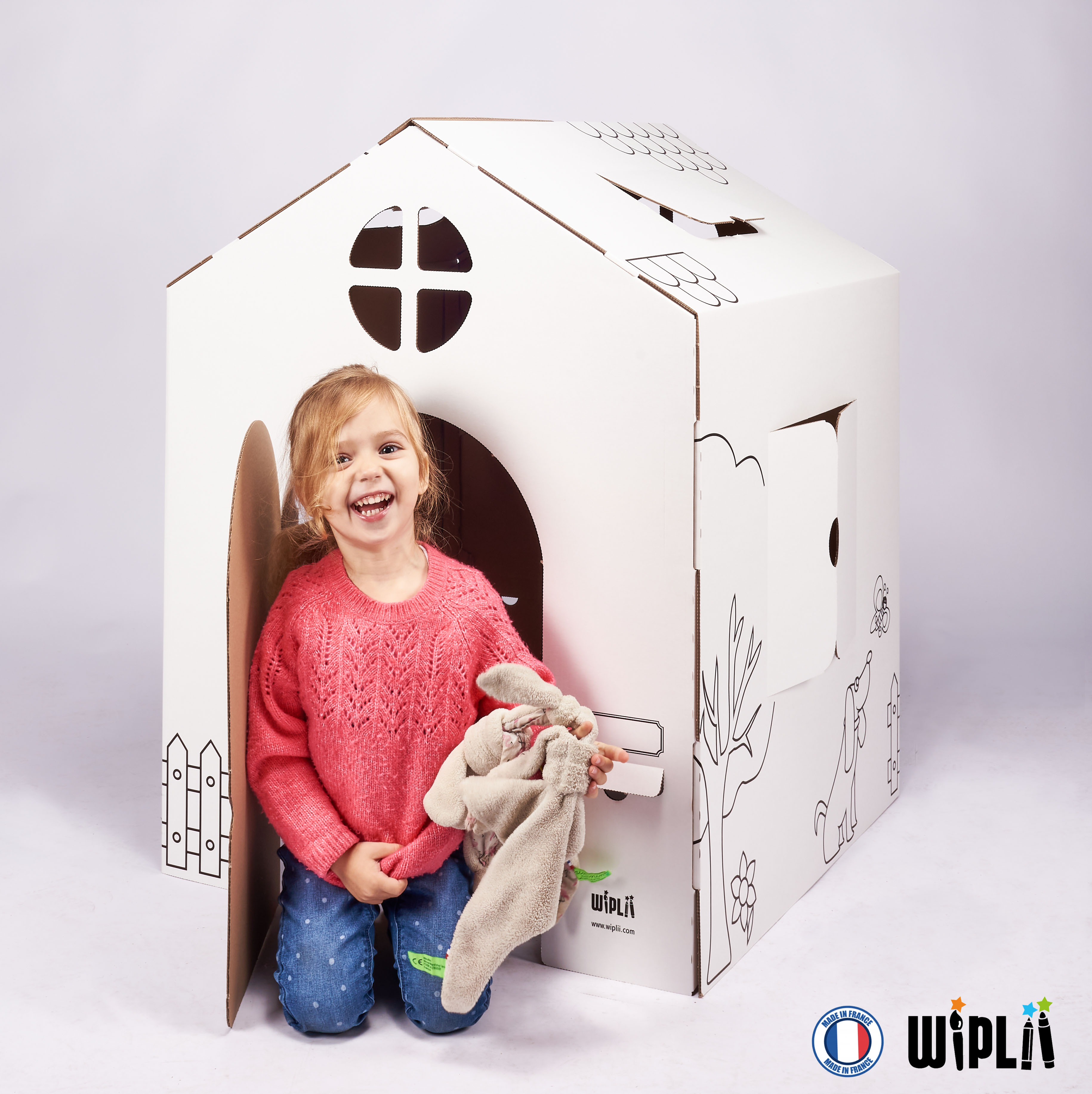 Kit Construction Cabane pour enfants - Enjouet