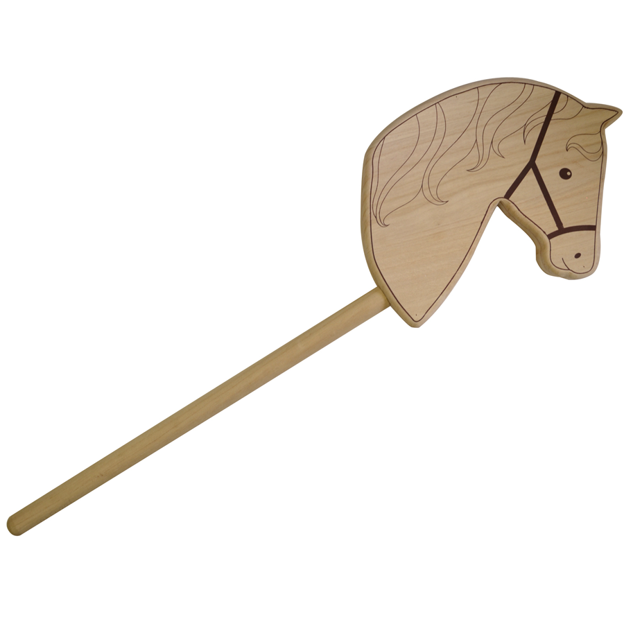 10x en bois marche cheval avec tête baissée Craft Shape 3 mm Ply Pet Animaux Cheval 